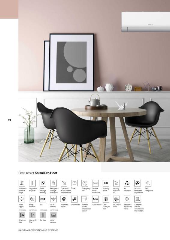 Klimatizace nástěnná pro heat 5,3kW